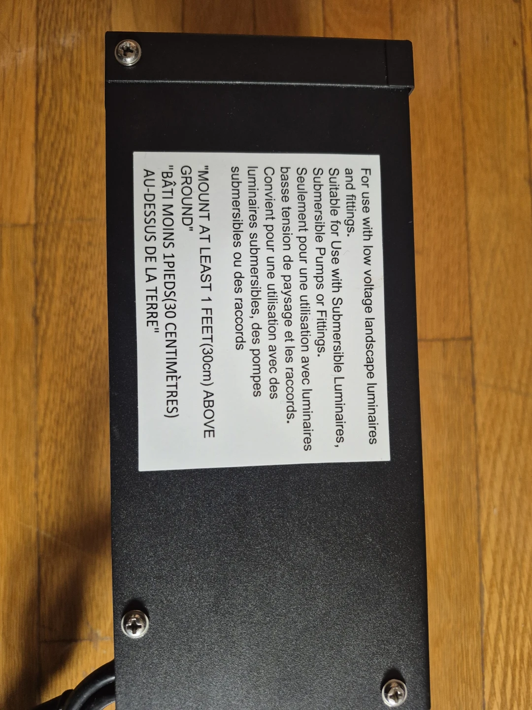 Dewenwils  Low Voltage Landscape Transformer 300W - photo 4