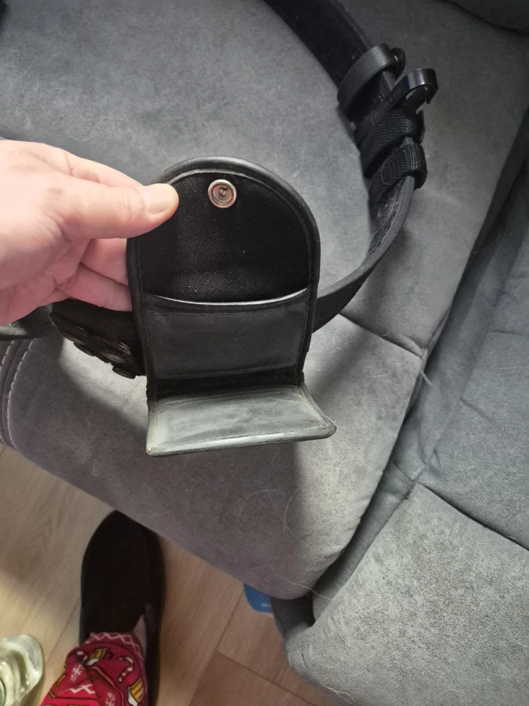 Tactical Duty Belt with Handcuffs and Pouch - photo 4