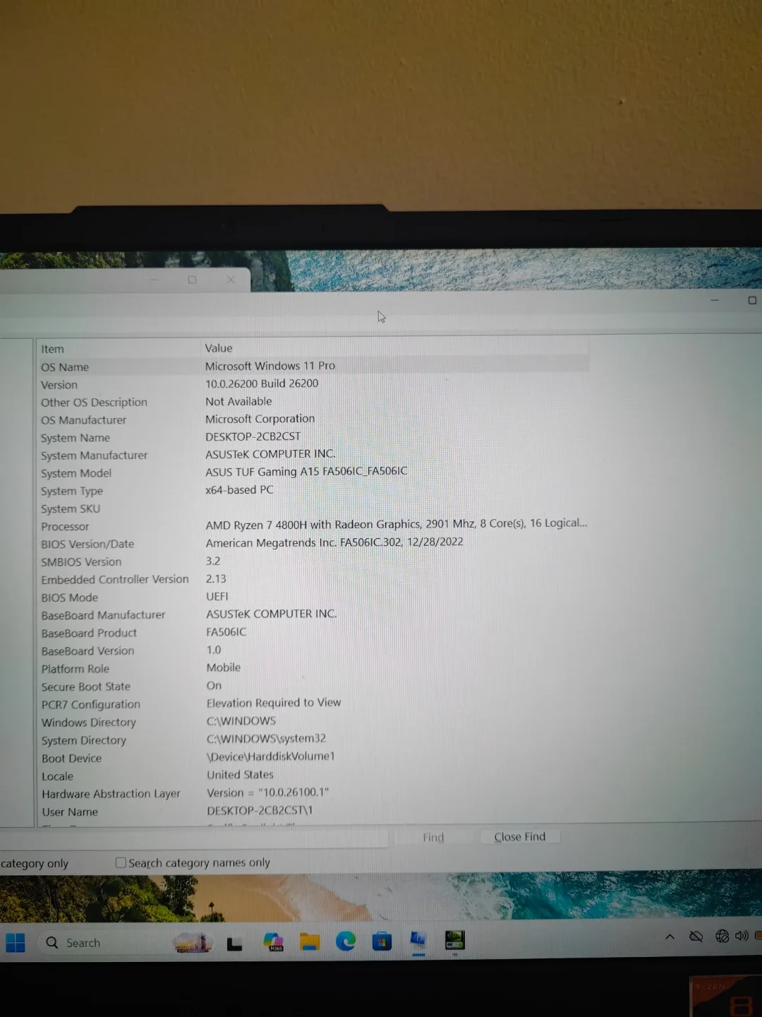 ASUS TUF Gaming A15 Laptop - AMD Ryzen 7 RTX 3050 - photo 4