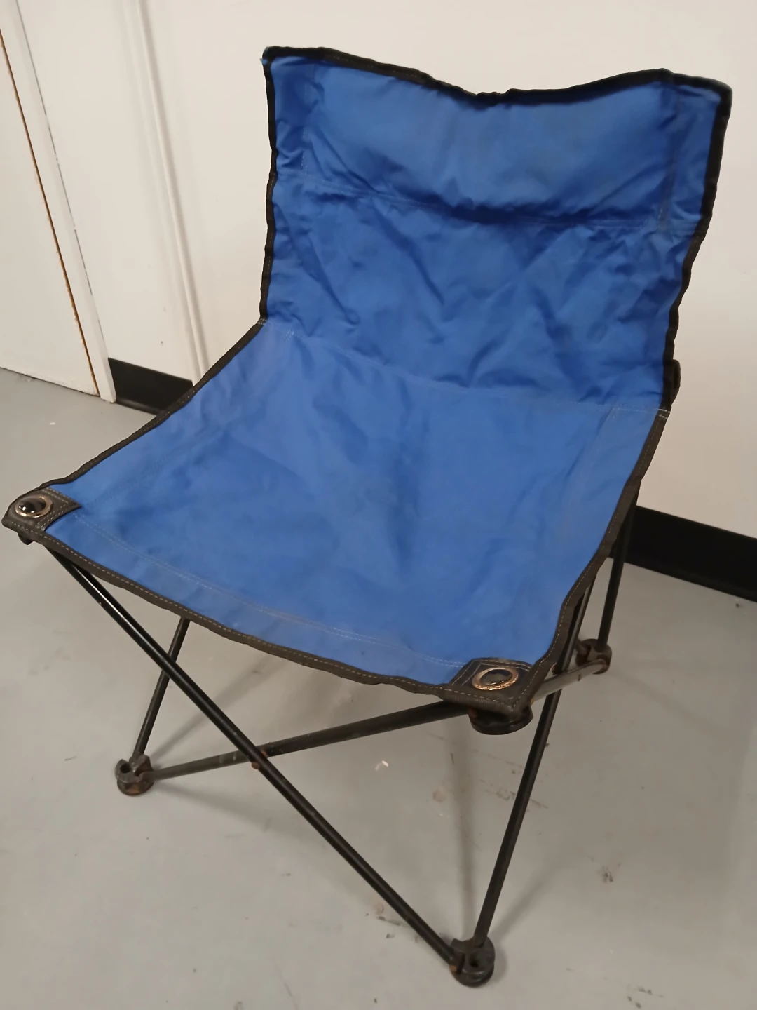 Blue Folding Camp Chair