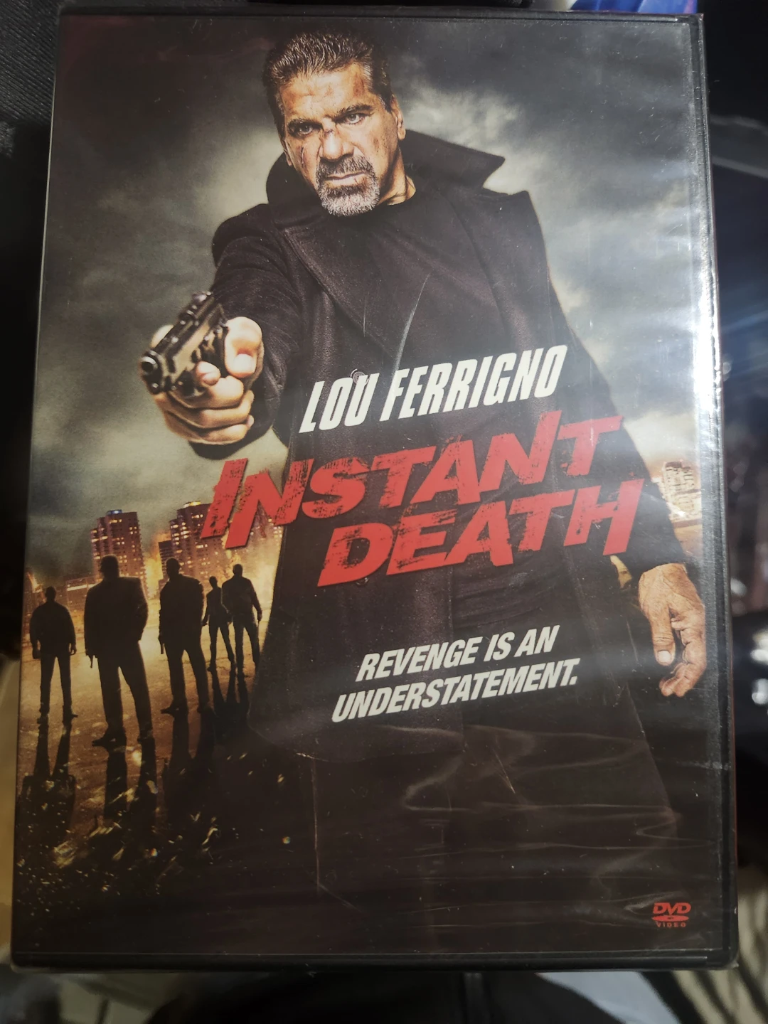 Instant Death DVD starring Lou Ferrigno