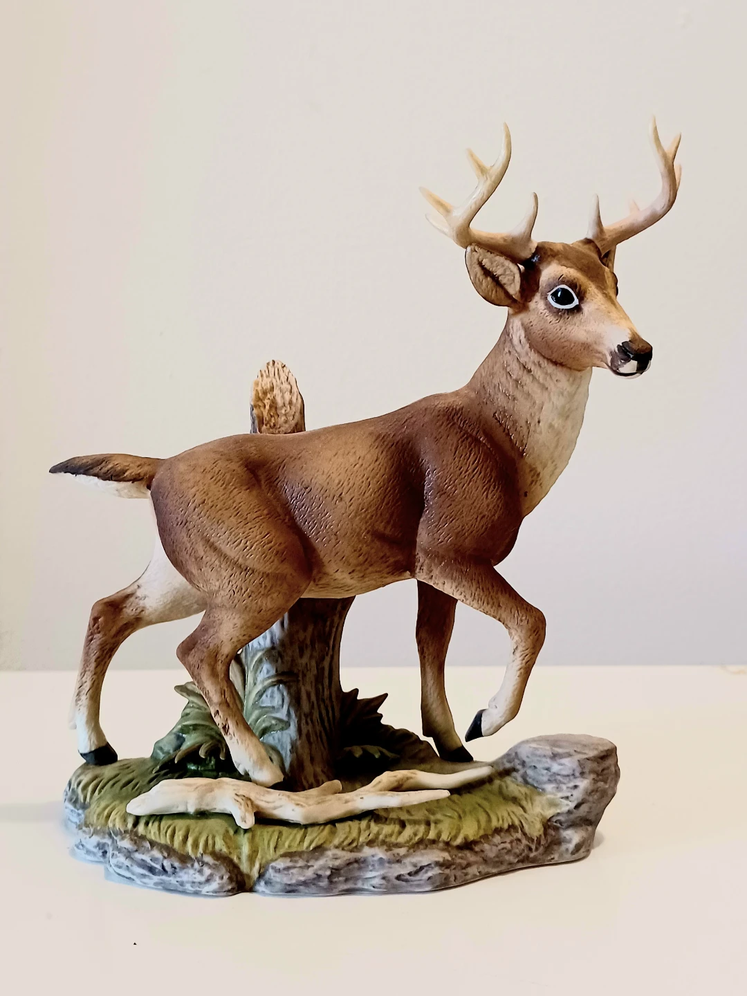 Andrea Stag Hand-painted Porcelain Statue - photo 2