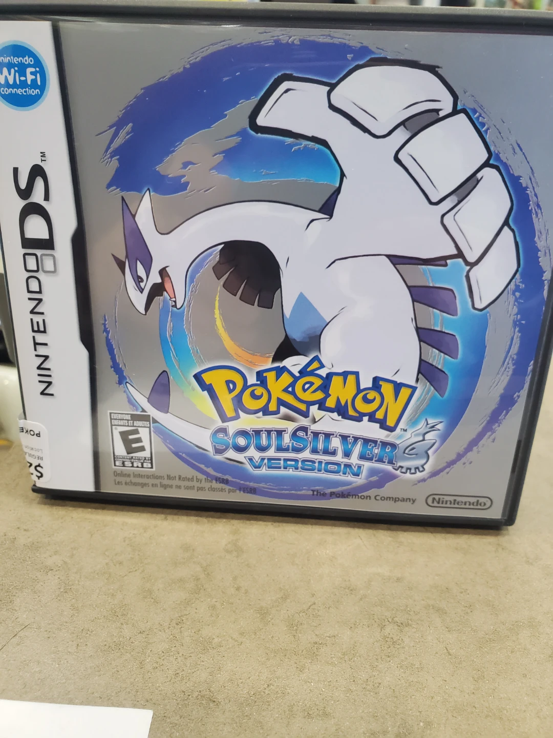 Nintendo DS Pokemon SoulSilver Version Game