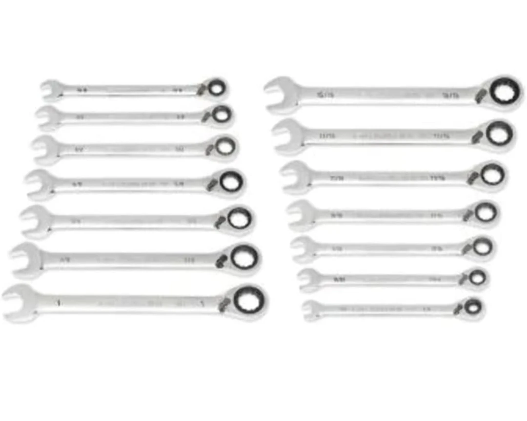 GEARWRENCH 14 Piece 90-Tooth 12 Point SAE Reversible Ratcheting - photo 5