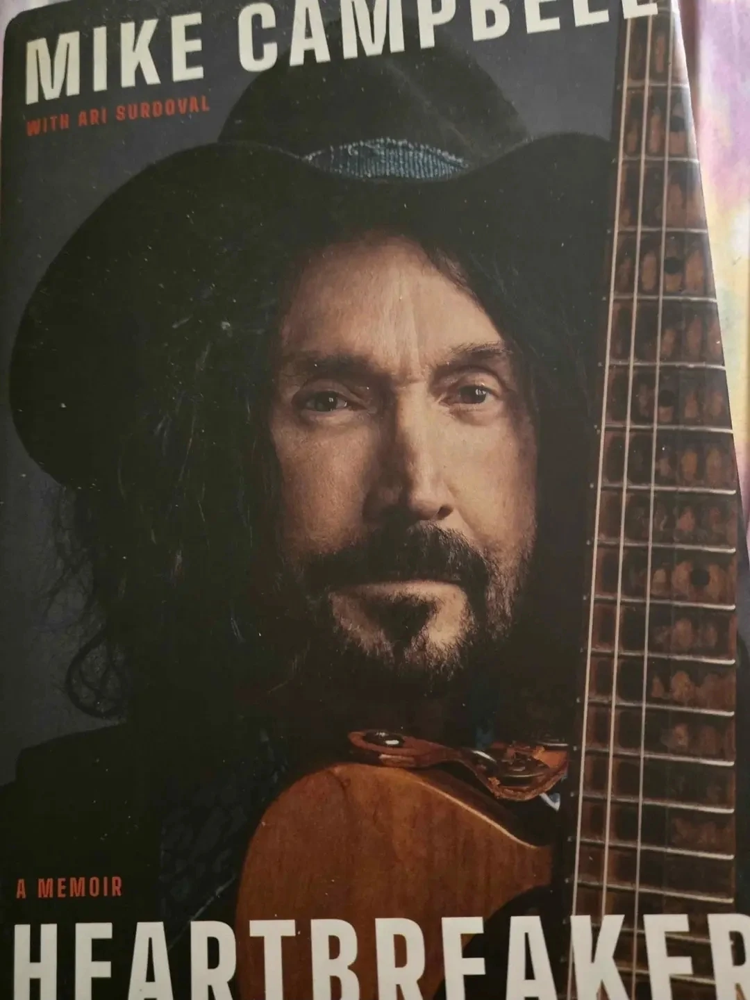 Autographed book by Mike Campbell Tom Petty & 💔