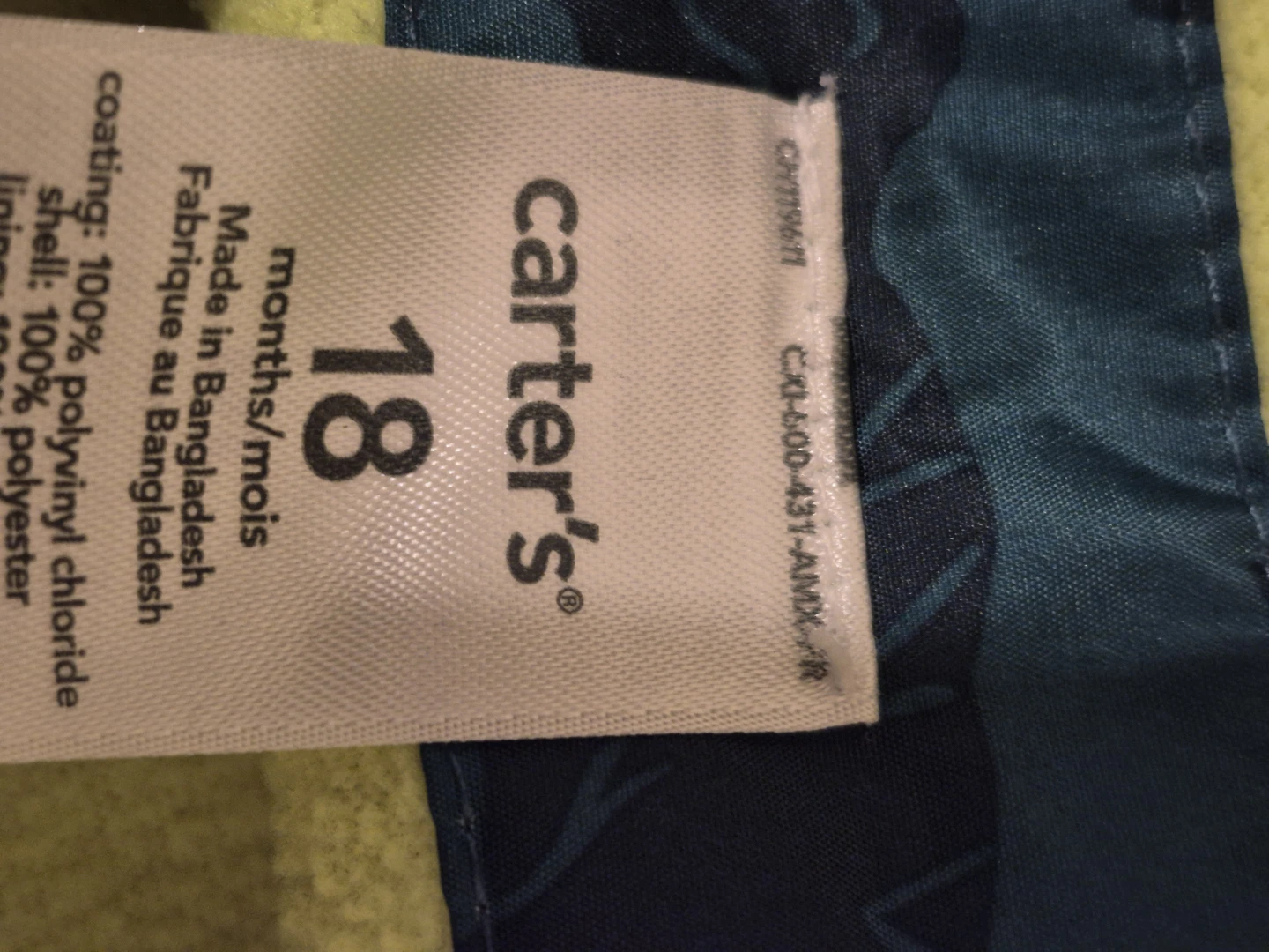 Carter's Dinosaur Hooded Jacket - 18 Months - photo 3