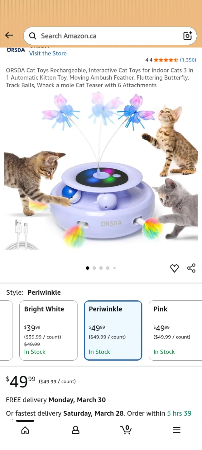 ORSDA Interactive Cat Toy - photo 2