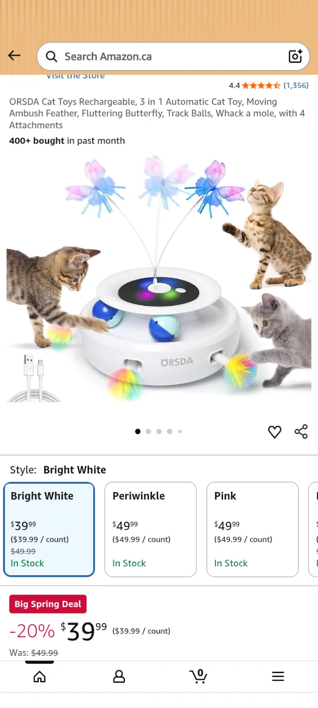 ORSDA Interactive Cat Toy - photo 3