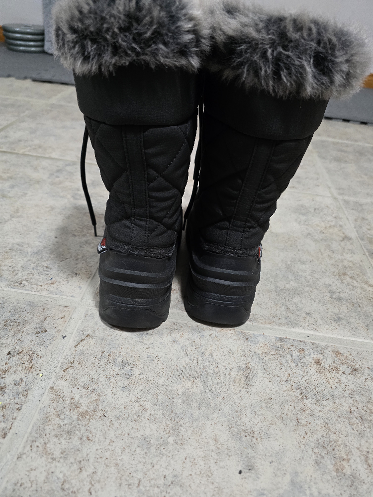Ozark Trail Black Faux Fur Lined Snow Boots - photo 4