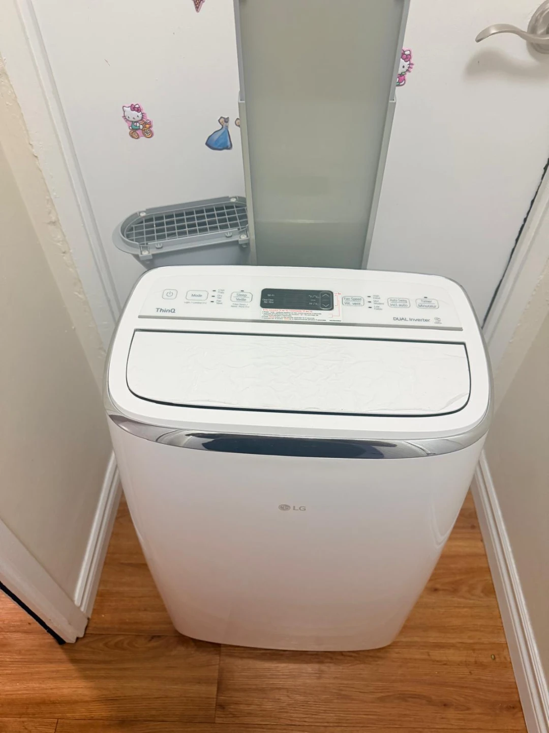 LG ThinQ Portable Air Conditioner LP1419IVSM - photo 4