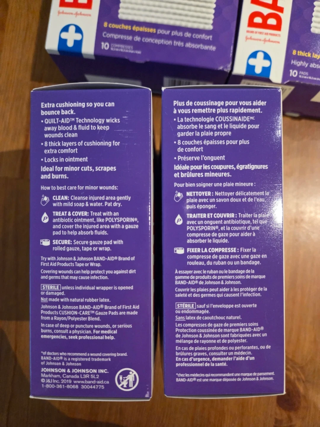 Band-Aid Large Gauze Pads (Unopened New) - photo 2