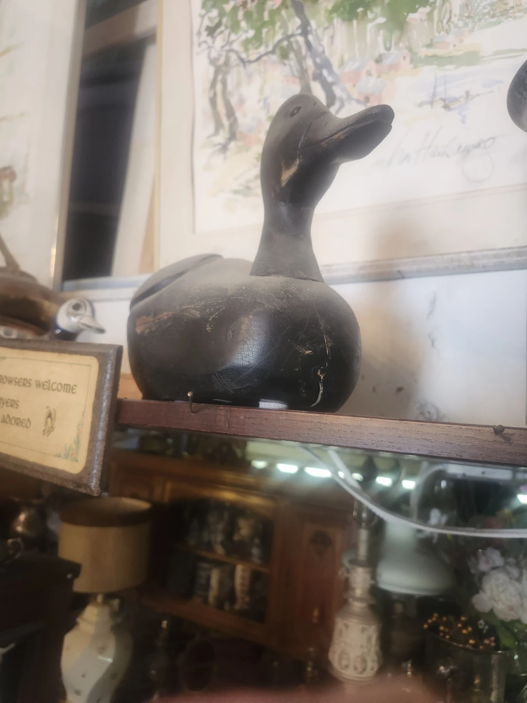 Wooden Duck Decoy