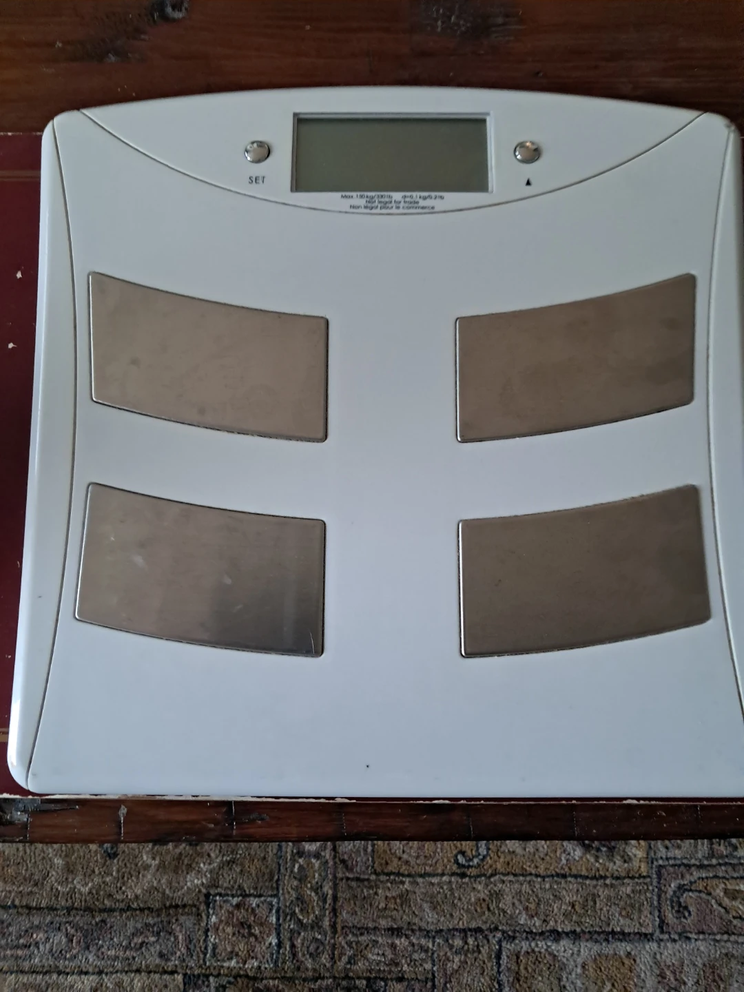 White Digital Body Fat Scale