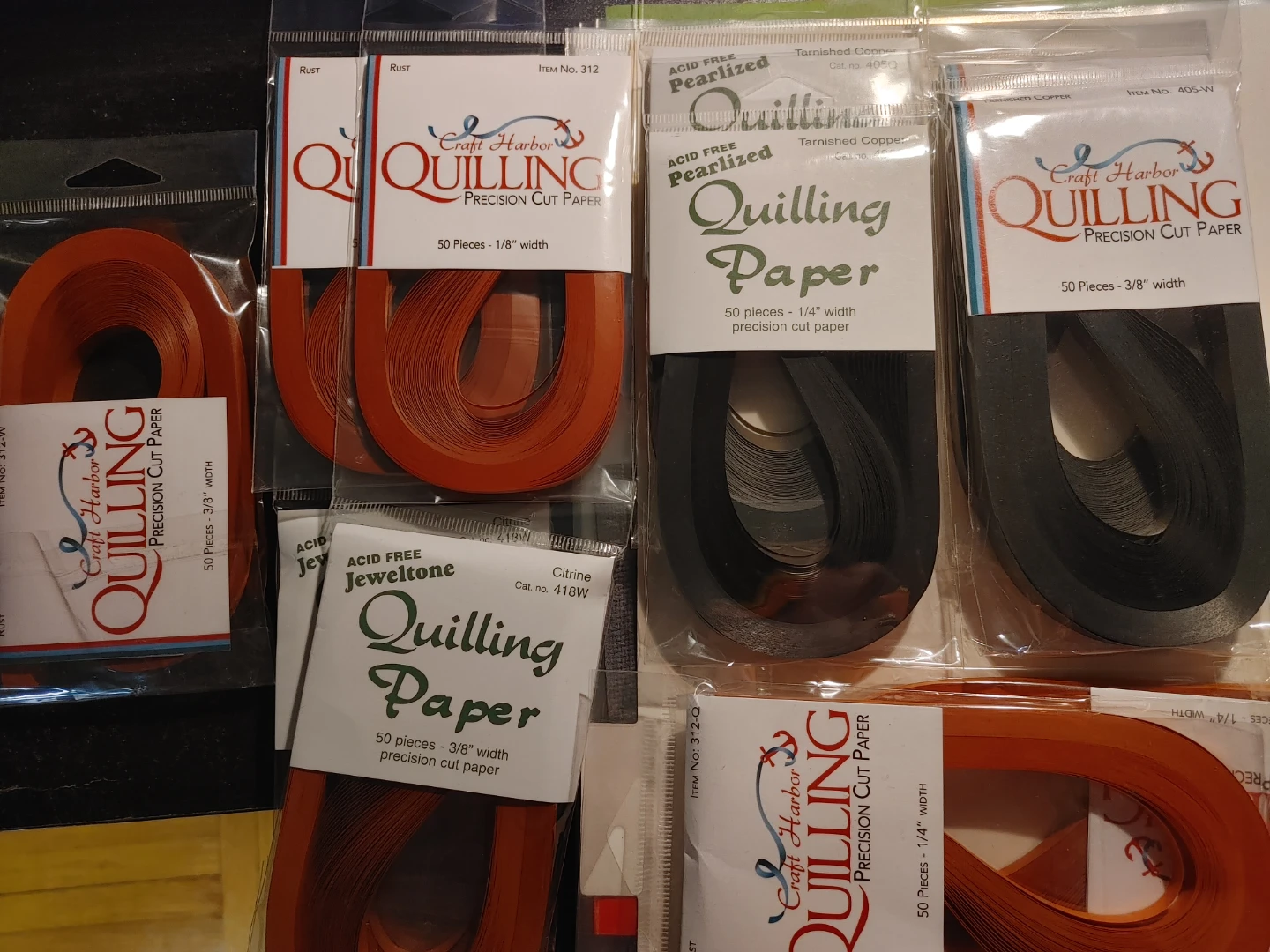 Craft Harbor Quilling Paper Assortment