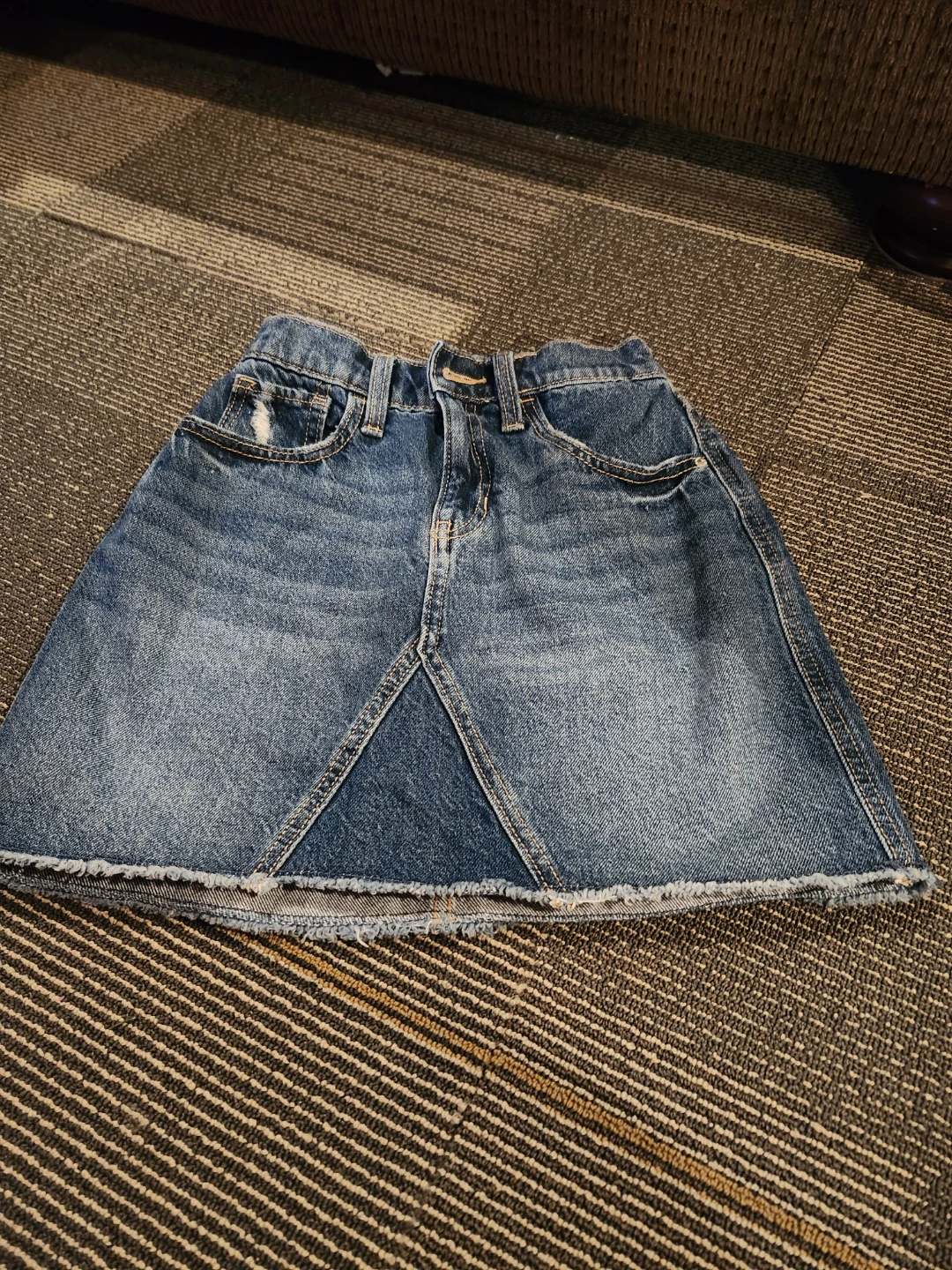Kids jean skirt