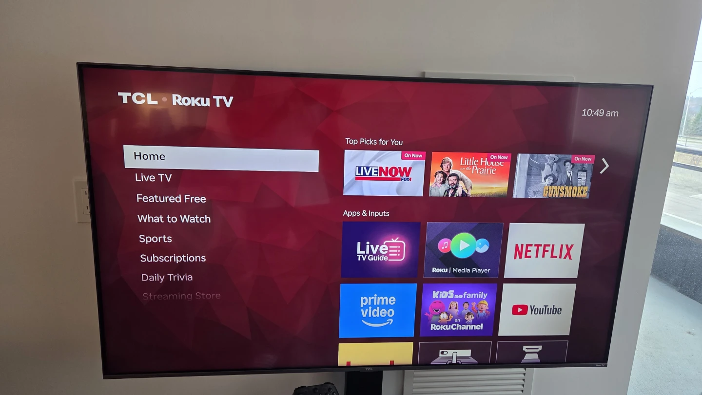 TCL 55 inch QLED Roku Smart TV - photo 2