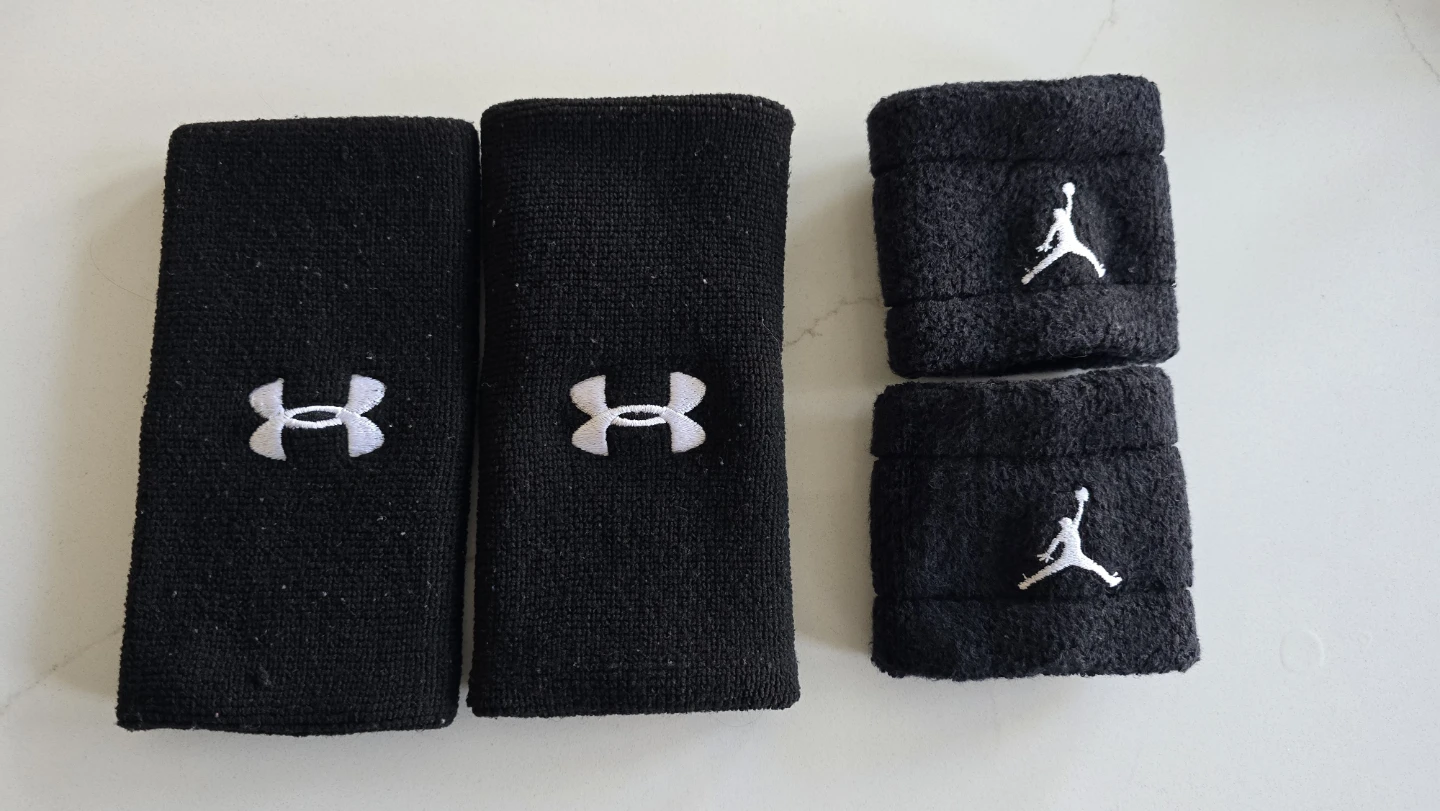 Under Armour & Jordan Wristbands