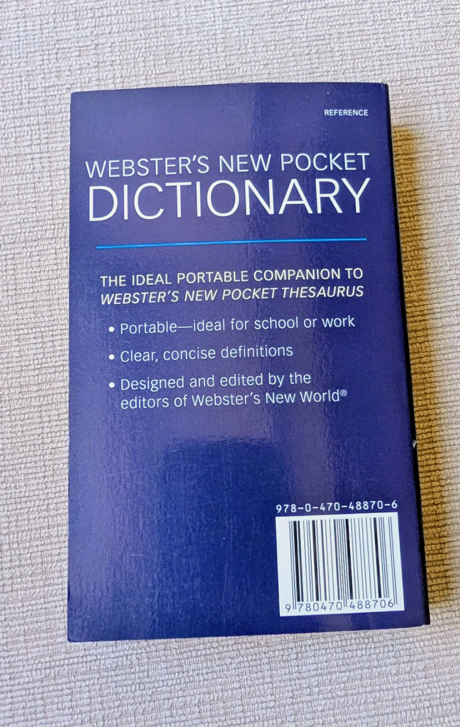 Webster's New Pocket Dictionary - photo 2
