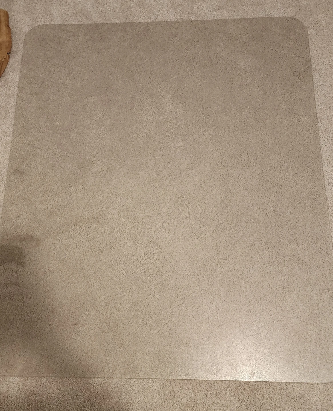 Clear Plastic Chair Mat - photo 2