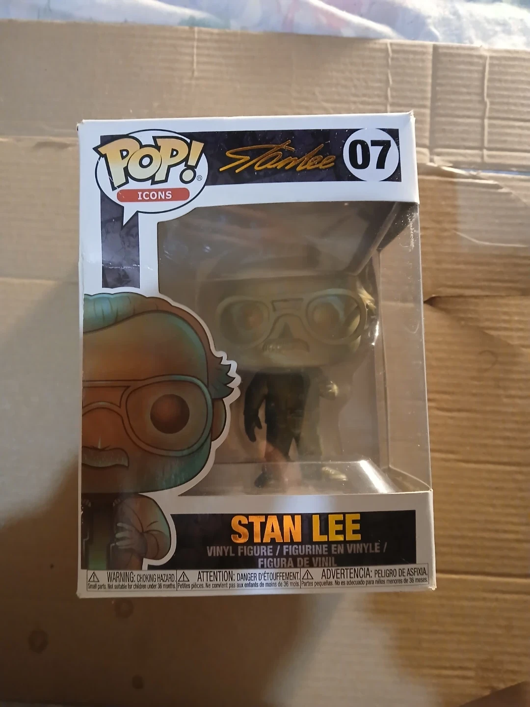 Funko Pop! Icons Stan Lee #07 Vinyl Figure - photo 3