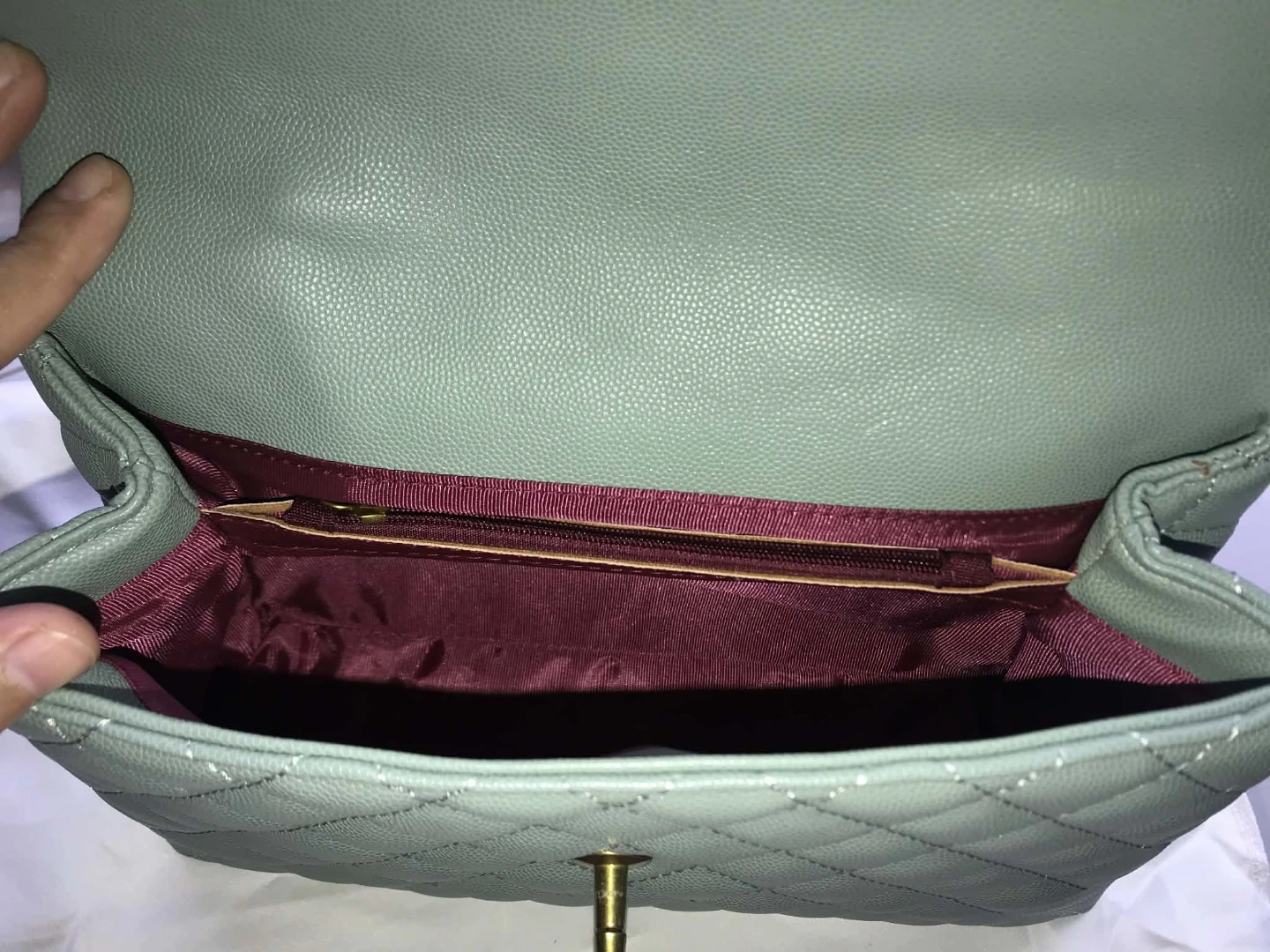 Quilted Top Handle Handbag - photo 3