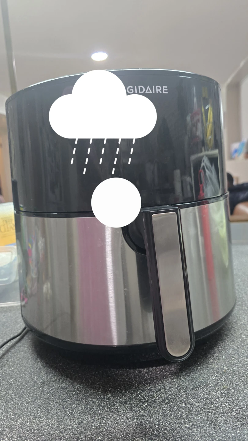 Frigidaire 8QT Digital Air Fryer - Stainless Steel