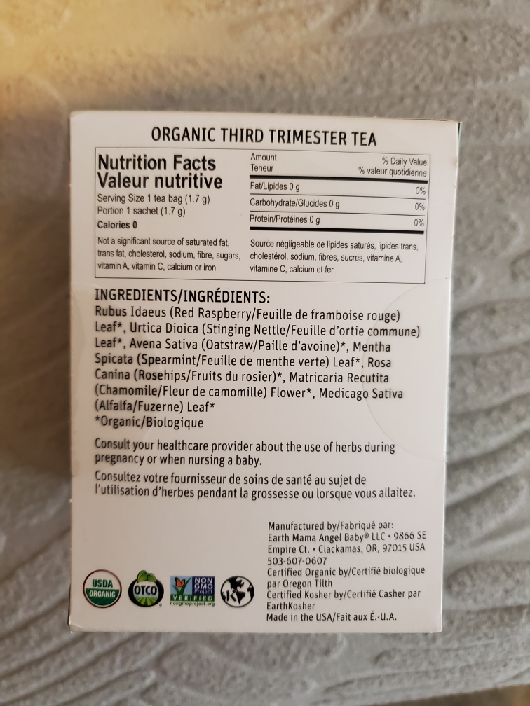 Earth Mama Organics Third Trimester Tea - 16 Bags - photo 2