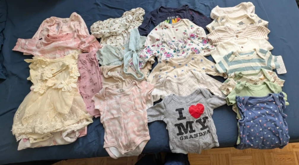 Baby Clothes Bundle (3-6 months) - Assorted Styles