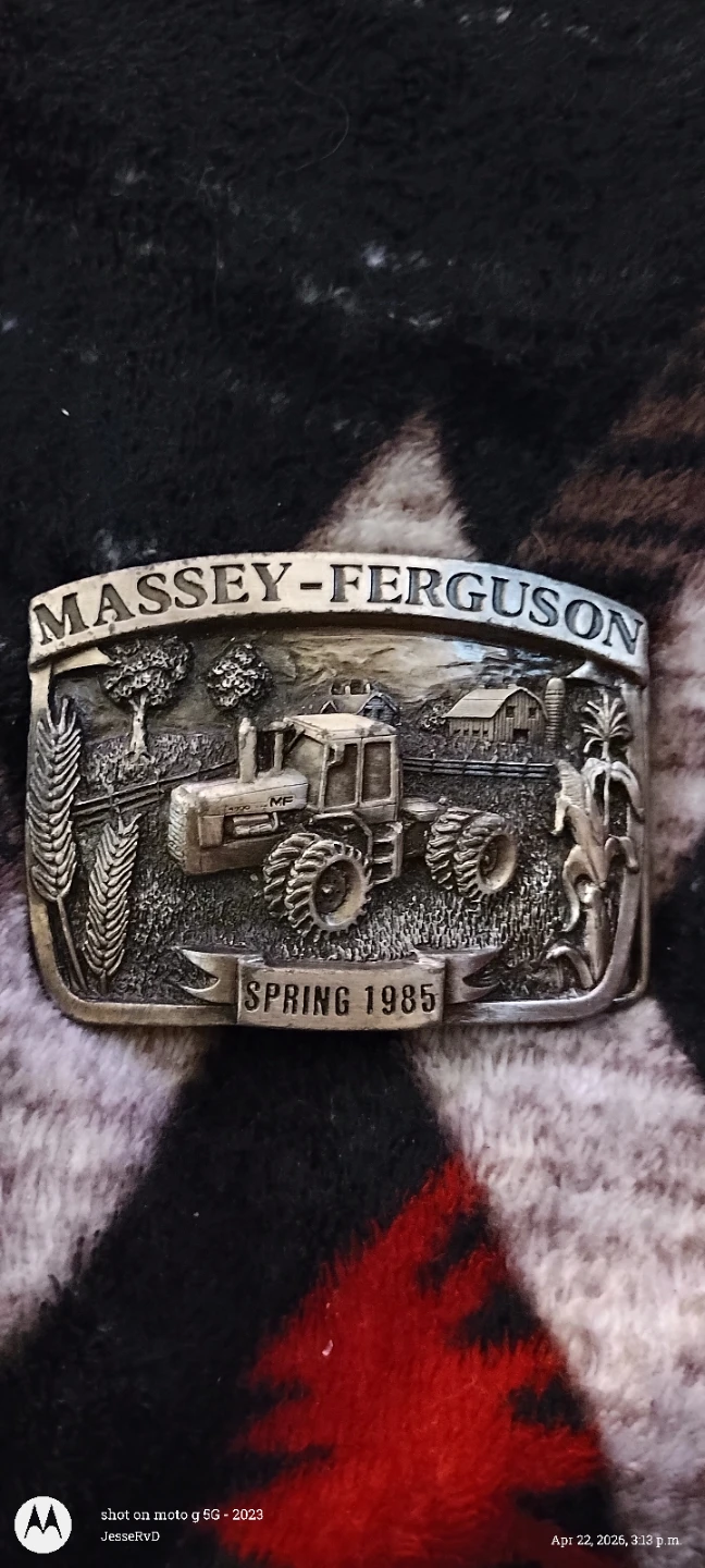 Massey-Ferguson 1985 Spring Series Belt Buckle