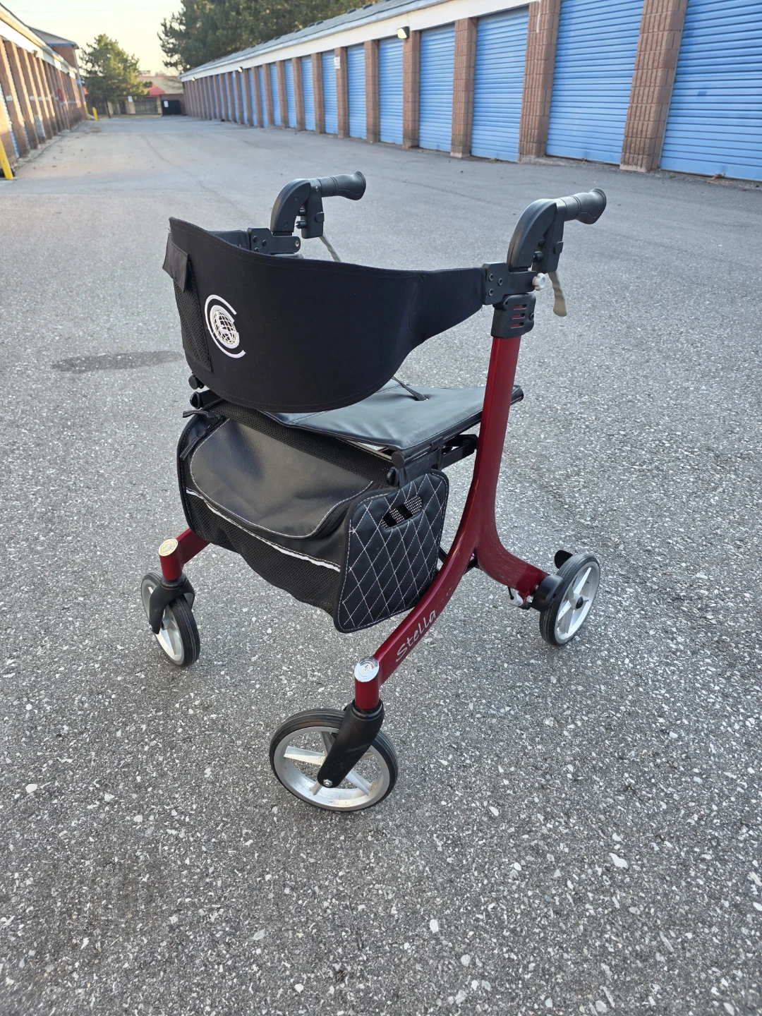 Stella Walker Rollator with storage bag