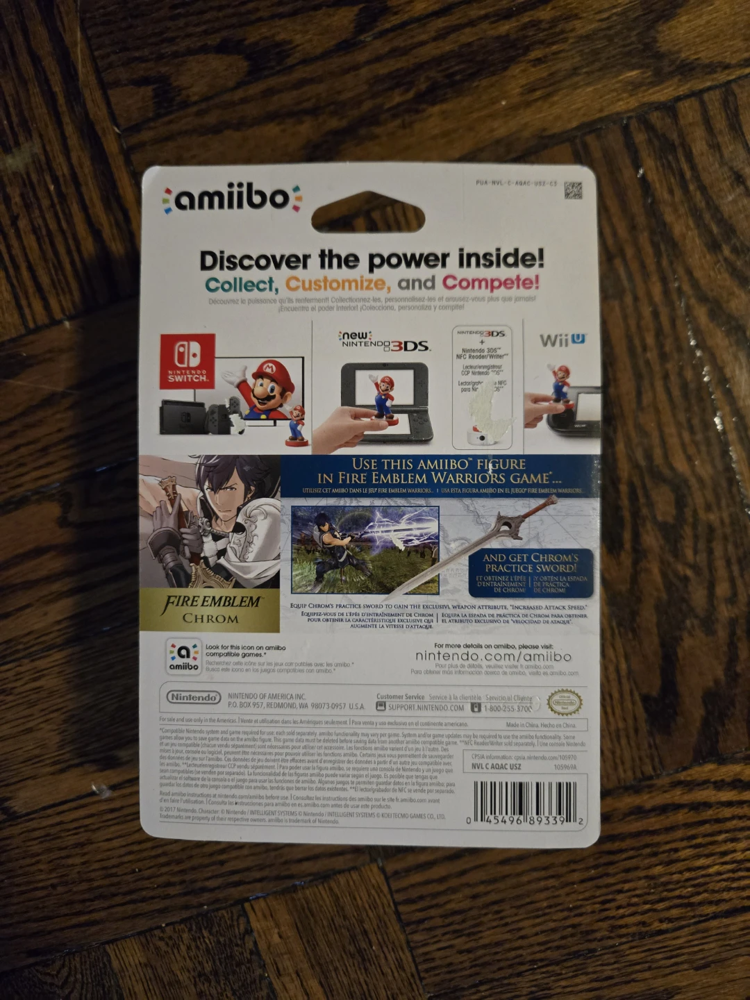 Chrom Fire Emblem amiibo new in box - photo 2