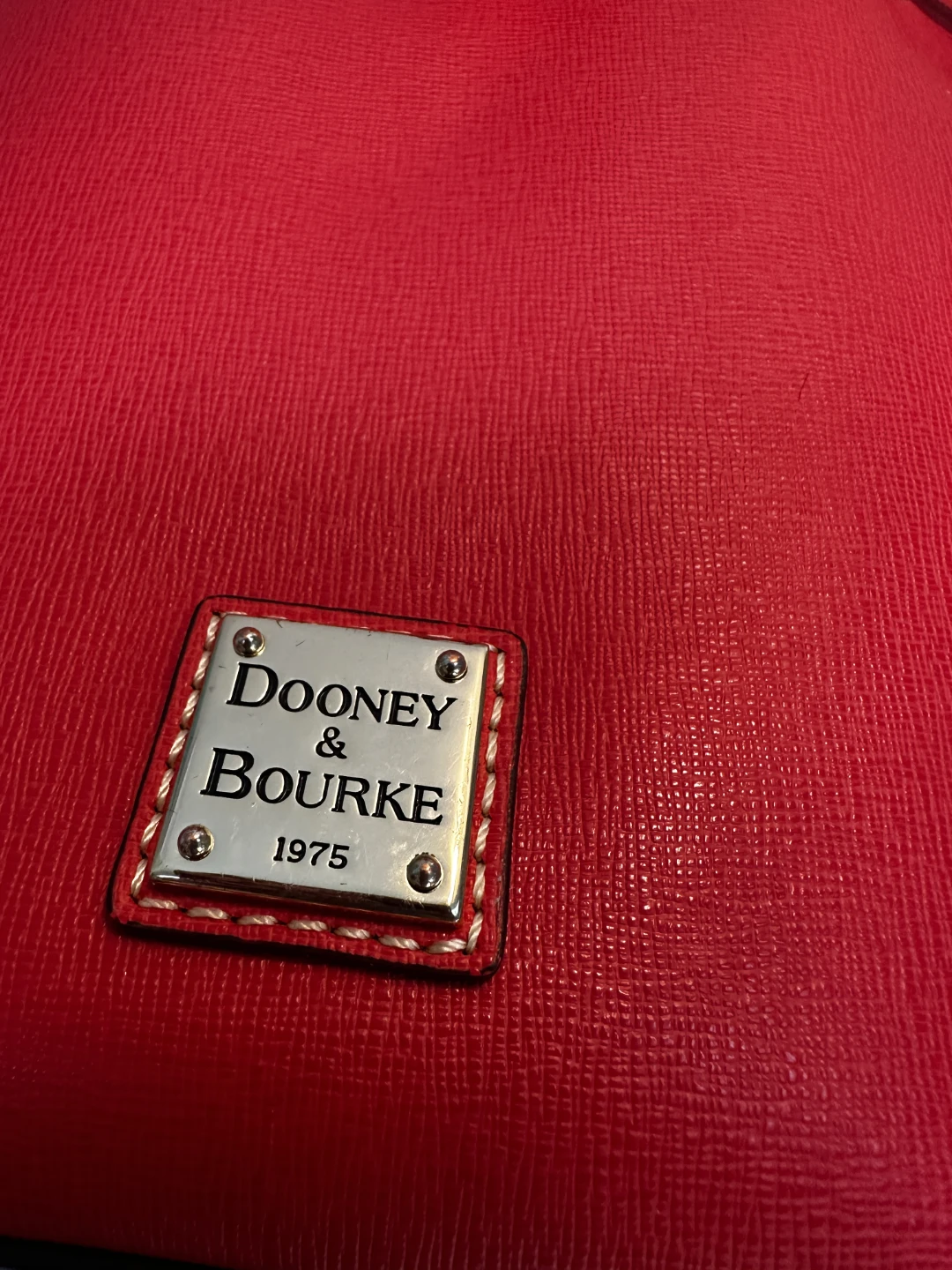 Dooney & Bourke Red Leather Bucket Bag - photo 5