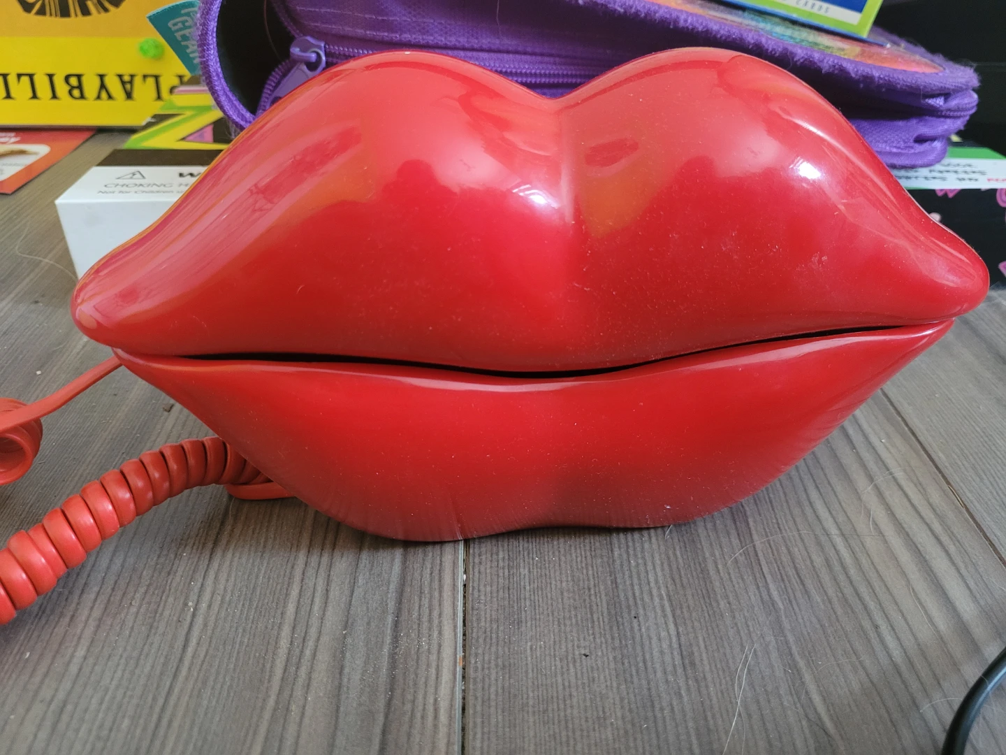 Red Lips Novelty Telephone