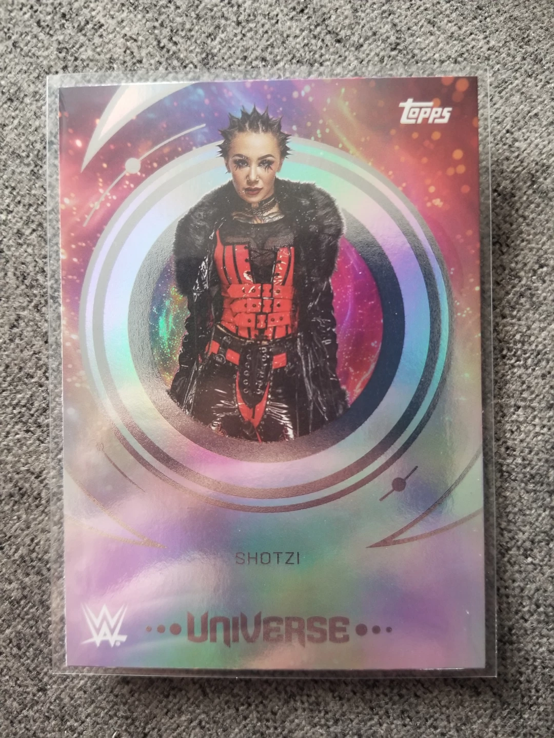 WWE Topps Universe Shotzi Trading Card