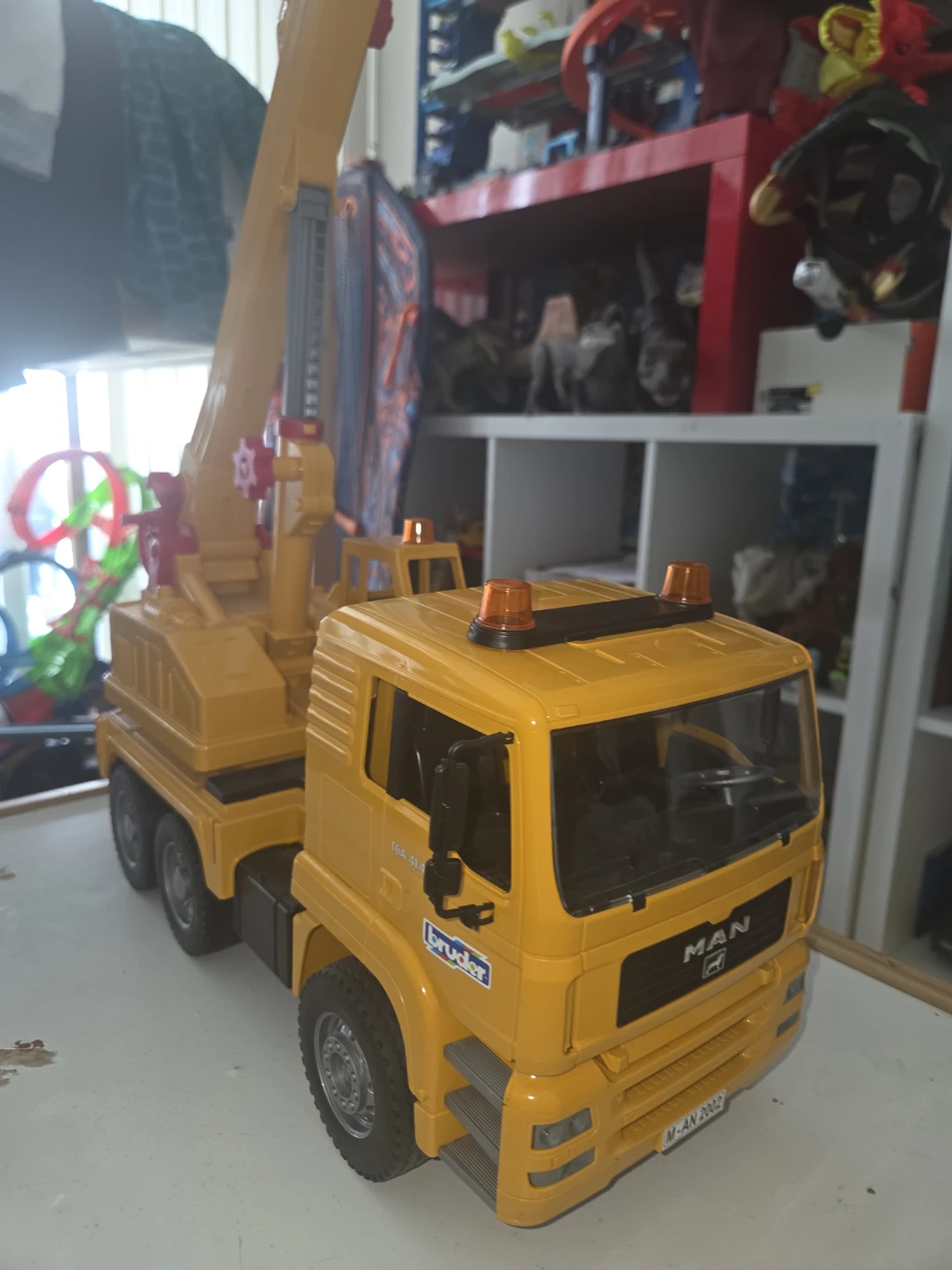 Bruder MAN Crane Truck Toy - photo 2