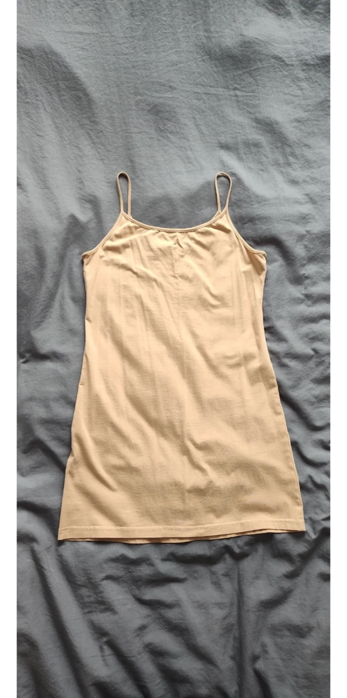 Tan Cami Slip Dress - photo 2