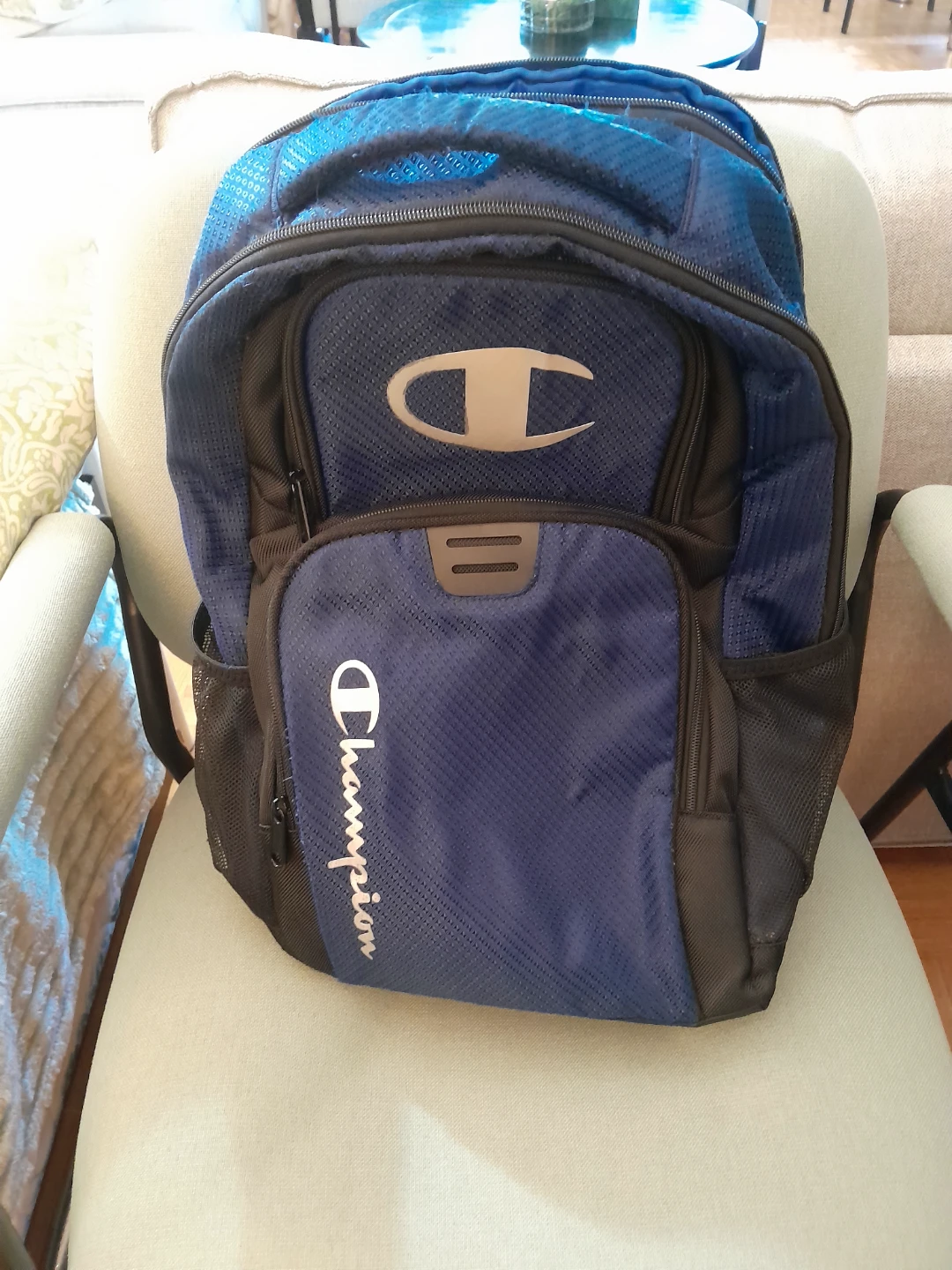 Champion Blue Backpack