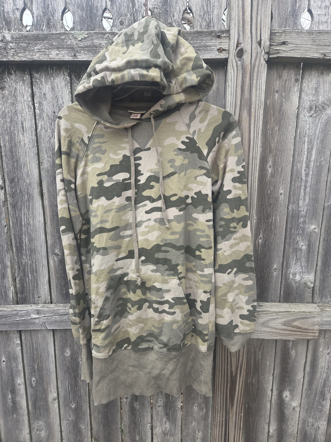 Mossimo Supply Co. Camo Hoodie Sweatshirt dress