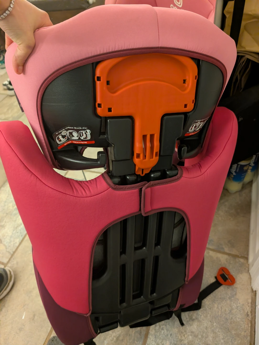Diono Cambria 2 High Back Booster Seat - Pink - photo 3