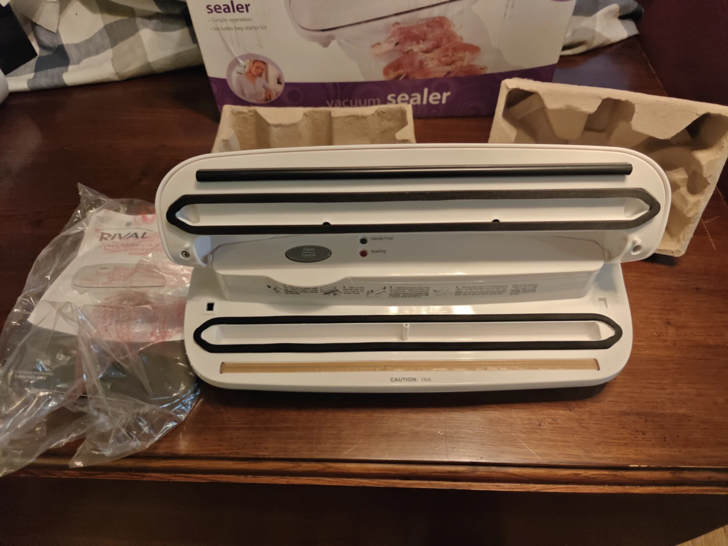 RIVAL Vacuum Sealer with Houseables Vacuum Sealer Rolls - photo 3