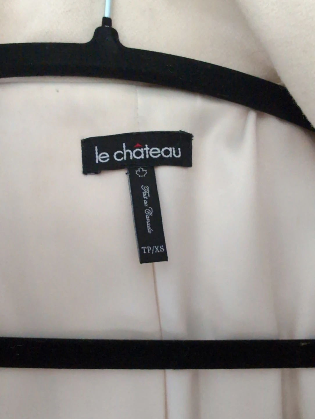 Le Château Wool Blend Toggle Coat - Cream - TP/XS - photo 2