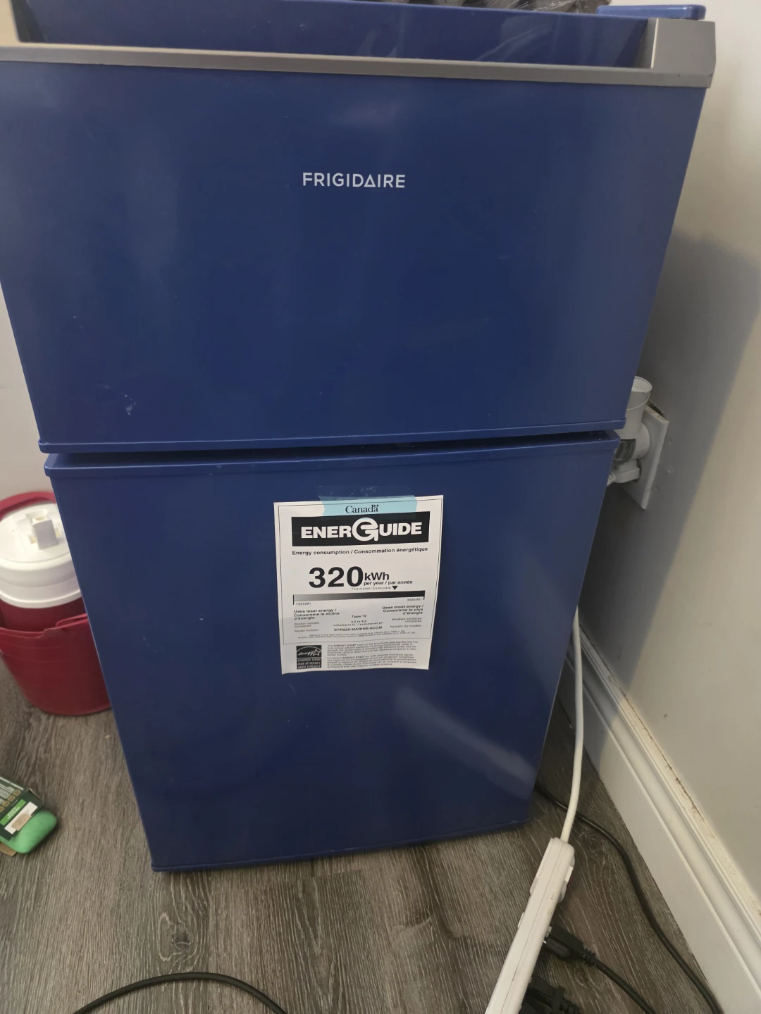 Frigidaire Blue Mini Fridge