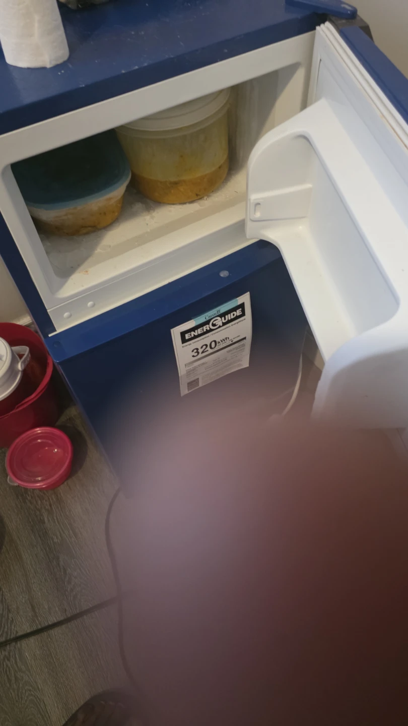 Frigidaire Blue Mini Fridge - photo 3