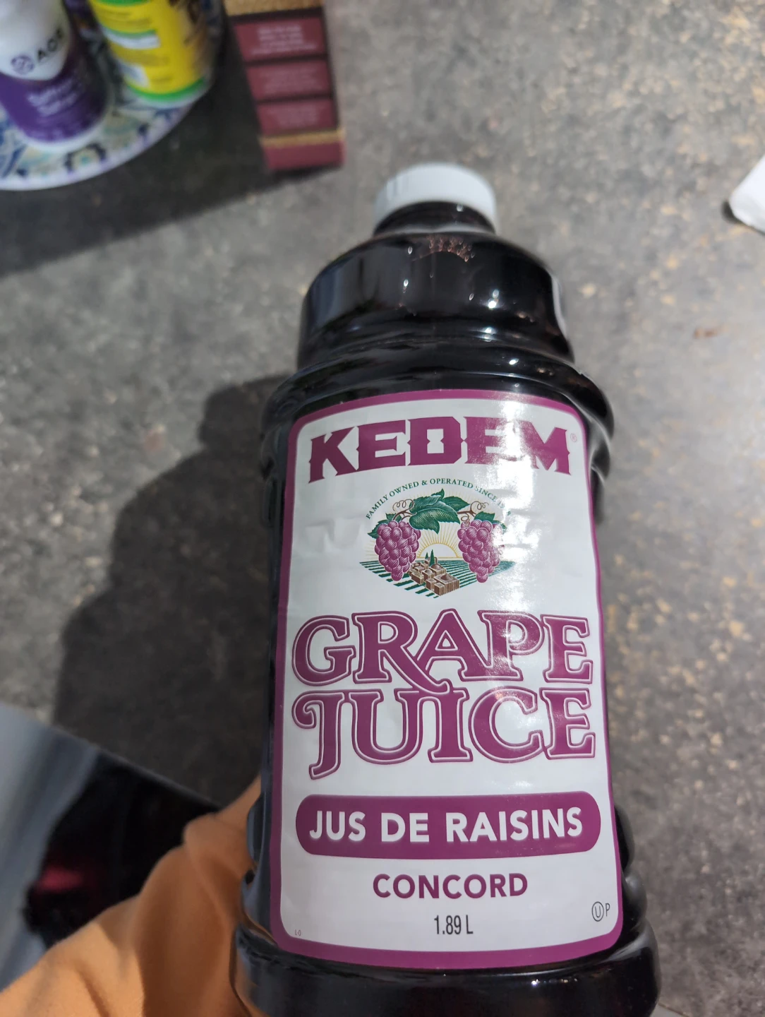 Kedem Concord Grape Juice 1.89L