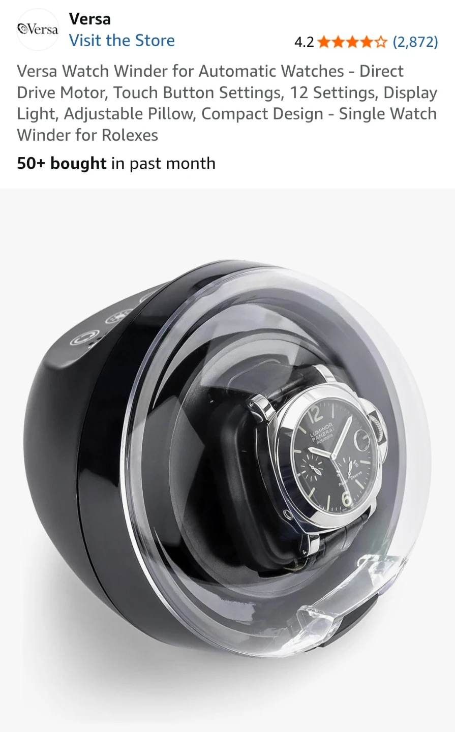 Versa Single Watch Winder - photo 2