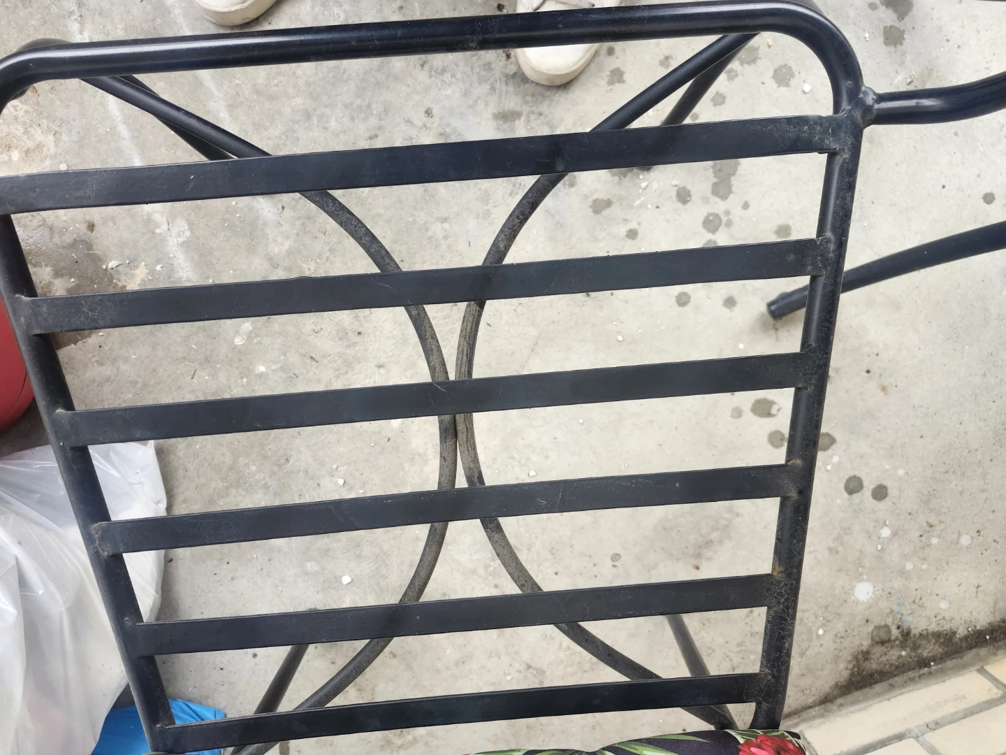 Black Metal Bistro Patio Set - photo 4
