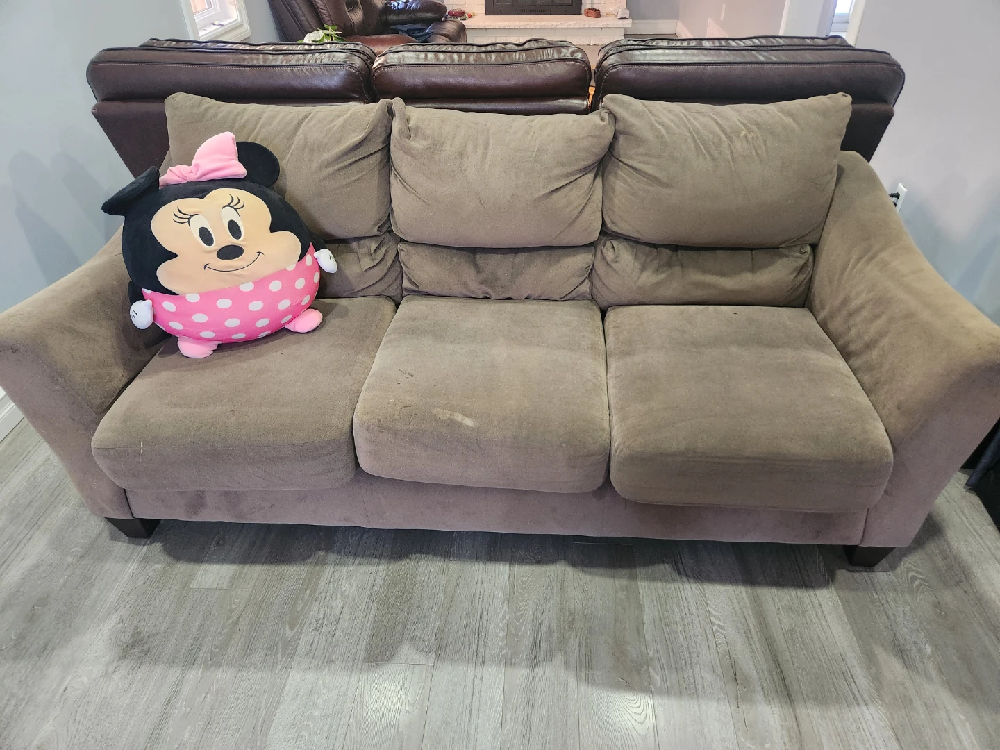 Brown Sofa - photo 3
