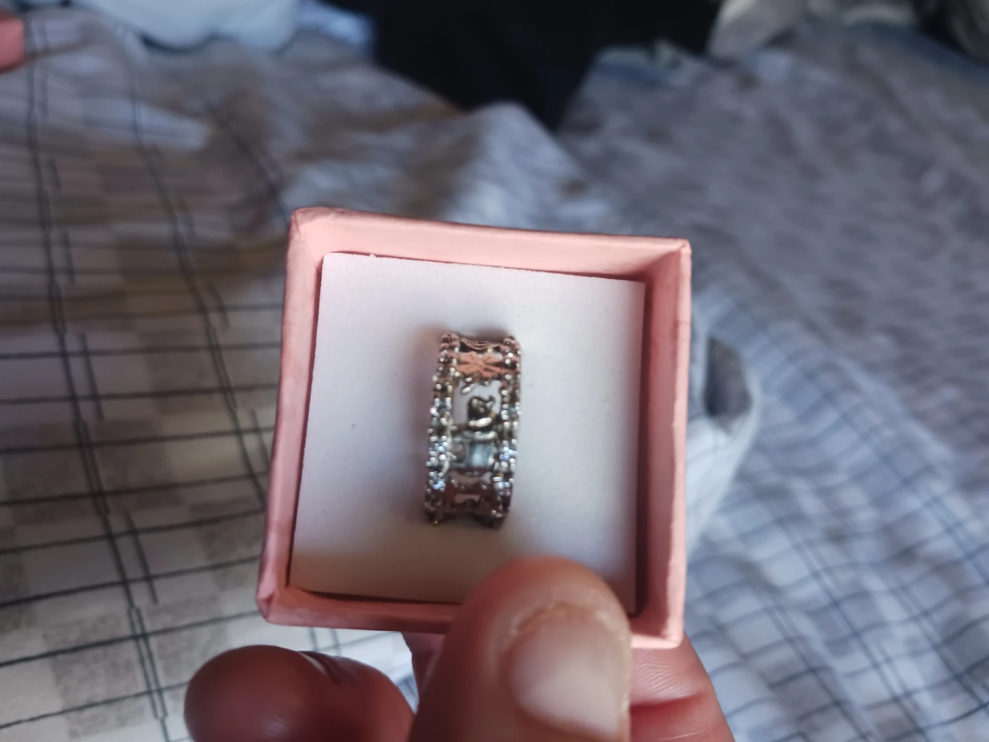 Good luck silver Ring & 9.25 silver .