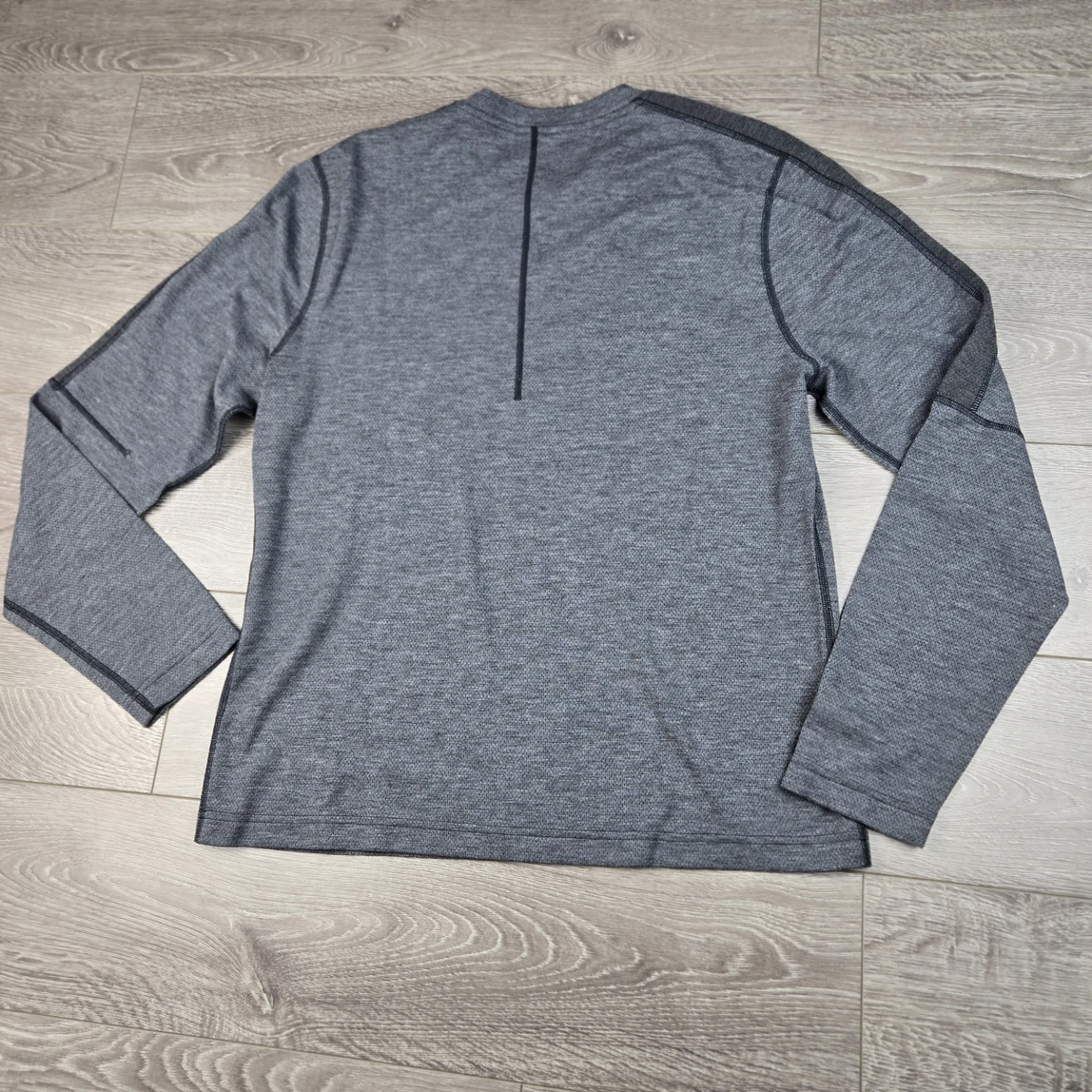 Lululemon mens long sleeve pullover grey - photo 4