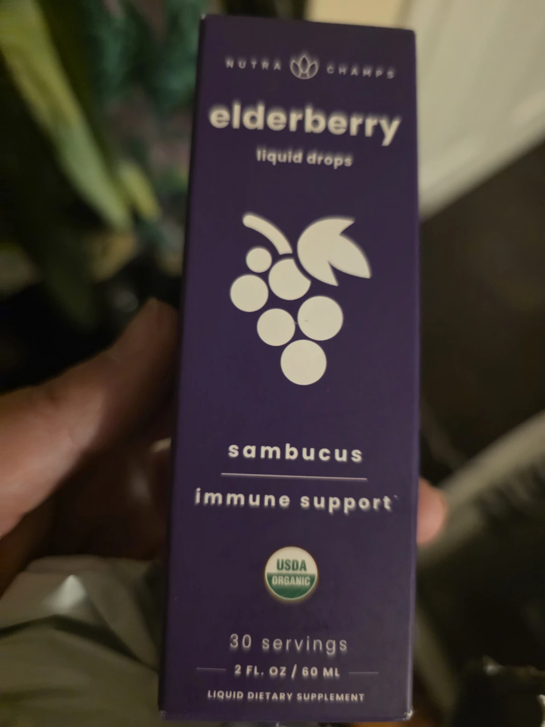 Nutra Champs Elderberry Liquid Drops - 60 ML